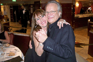 Bobby Vee & JoAnne (Jimmy Jay's wife) Formal night on the ship